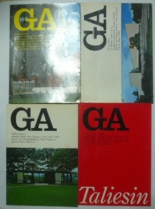 ［ＧＡ　グローバル・アーキテクチュア」No.9、No.10、No.12、No.15、Ｎｏ無　計5冊　A.D.A.EDITA　Tokyo