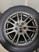 15インチホイール付き TOYO GARIT G5 スタッドレス 185/65R15 4本 プリウス に使用 発送は着払い 2014年製_画像1