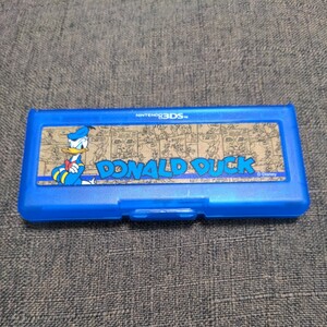 [ free shipping ] Nintendo 3DS soft case 6ps.@ storage possibility Donald Duck 