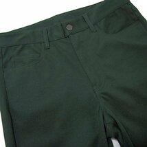 新品 タケオキクチ 起毛 WARM ストレッチ スキニー パンツ XXL 緑 【P28899】 THE SHOP TK 秋冬 メンズ ウォーム トラウザーズ_画像3