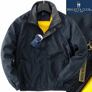 新品 レガッタクラブ 裏フリース 撥水 ジップアップ ブルゾン M 紺 【RC-18505_NAVY】 秋冬 メンズ REGATTA CLUB アウトドア ジャケット