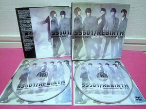 K-POP♪ SS501「Rebirth」Version A : Preorder Version／台湾盤CD＋DVD 廃盤！希少品！ディスク良好！