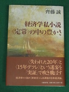 経済学私小説「定常」の中の豊かさ　斉藤誠　日経BP社
