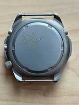 CITIZEN シチズン チタン製 ウィングマン メンズ クォーツ腕時計 ビンテージ 電池切れ _画像3
