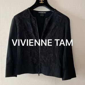 【美品】VIVIENNE TAMジャケット サイズ38 ブラック