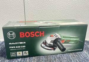 【新品未使用品】BOSCH ボッシュ PWS 620-100 100ｍｍ ディスクグラインダー DIY電動工具 グリーン×ブラック 1615