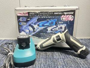 【中古品】makita マキタ 充電式 ペンインパクトドライバ TD021D 7.2V 1.0Ah 7.2Wh 1419