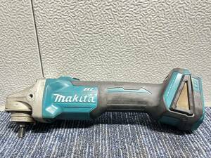 【中古品/商品説明必須】makita マキタ 18V 100mm 充電式ディスクグラインダー GA403D 本体のみ コードレス ディスクサンダー 研磨機 1439