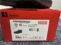 【新品未使用品】Simon シモン 安全靴 WS11黒 27.5cm 1551_画像7