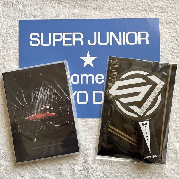 SUPER JUNIOR　SUPER SHOW 7　DVD　ペンライト　スローガン　セット