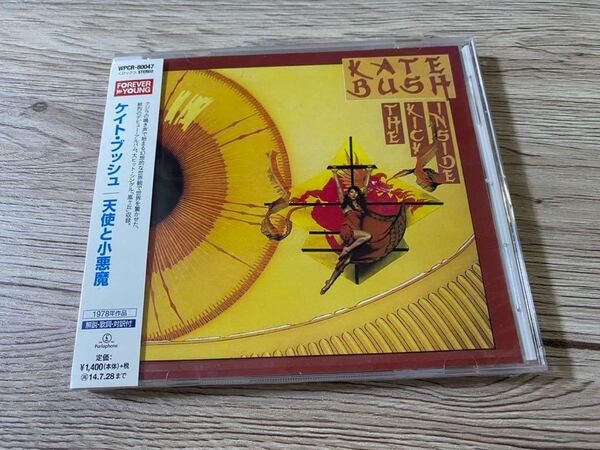 新品未開封 国内盤CD ケイト・ブッシュ KATE BUSH 天使と小悪魔 THE KICK INSIDE 送料無料