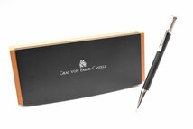 GRAF VON FABER-CASTELL シャープペンシル ファーバーカステル 伯爵コレクション 木軸 黒色 0.7mm 20784462_画像1