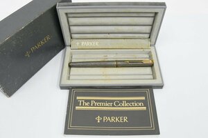 PARKER パーカー Premier プリミア 18K F SV925 万年筆 箱あり 20785806
