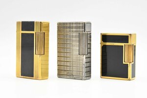 喫煙具 ST.Dupont デュポン まとめ 3個 オイルライター 20737023