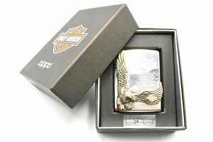 Zippo ジッポー HARLEY-DAVIDSON ハーレーダビッドソン イーグル オイルライター 喫煙具 箱 20786381