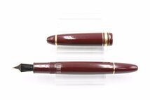 万年筆 MONTBLANC モンブラン MEISTERSTUCK マイスターシュテュック 146 ボルドー 14K 585 中白 20785240_画像3