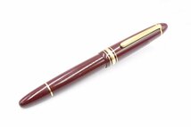 万年筆 MONTBLANC モンブラン MEISTERSTUCK マイスターシュテュック 146 ボルドー 14K 585 中白 20785240_画像8