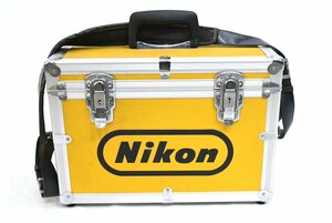 Nikon ニコン アタッシュケース カメラ用 銀縁 イエロー Y20783593