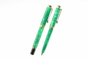 Pelikan ペリカン 文房具 万年筆 ボールペンセット Souveran スーべレーン M320 グリーン 14C-585 F FP BP 20785718