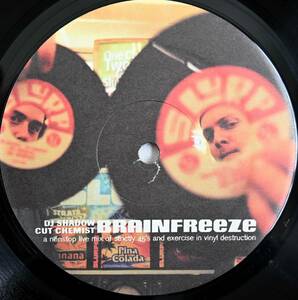 【DJ Shadow & Cut Chemist / Brainfreeze】2001年/アメリカ盤/Sixty 7 Recording /V-SD 1001/レア・グルーヴ/アナログ・7インチ ネタ
