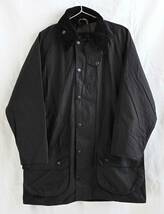 【Barbour/バブアー 】Beaufort /ビューフォートジャケット/取り外し可能なキルティングベスト付/38/ブラック/イギリス製(jt-241-7)_画像1