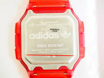 ◆未使用品◆adidas originals/アディダスオリジナルス DIGITAL ONE GMT 腕時計 ADS-AOST22051 ユニセックス カラー：レッド 共箱付 71293_画像8