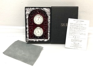  unused beautiful goods SK-Ⅱ crystal temperature hygrometer Novelty / not for sale 