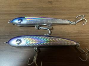 ローカルスタンダード　ルアーセット　中古美品　2個 パドルベイト 140 Local Standard Paddle Bait 140 ダイブベイト140 キャスティング