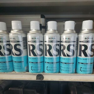 ★簡単な入札条件有ります　ROVAL 亜鉛メッキ補修　 ローバルシルバースプレー 420ml 　6本セット　未使用 ★