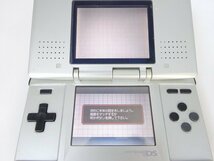 Nintendo　Nintendo DS　プラチナシルバー　NTR-001　中古_画像2