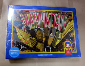 ボードゲーム　MANHATTAN マンハッタン　未開封品・一部シュリンク破れ・日本語訳付