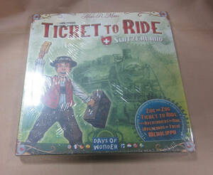 ボードゲーム　チケット to ライド スイス拡張セット　未開封品・簡単な日本語解説資料オマケ　TICKET TO RIDE SWITZERLAND