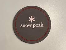 ★☆★レア品！ 雪峰祭限定！ スノーピーク Snow peak コースター おまけ有り ★☆★_画像1