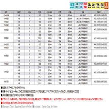 SMACK LEGINA スマック レジーナ 18インチ 7.5J P.C.D:114.3 5穴 インセット：48 サファイアブラックxポリッシュ ホイール4本セット_画像4