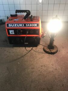  Suzuki generator SX800R operation verification ending animation equipped (A114)