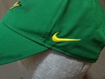 激レア USA購入【NIKE】製【LEGACY91】【DRI FIT】USカレッジ 【OREGON DUCKS】ドナルドダック スウォッシュロゴ刺繍入りキャップ 中古品_画像4