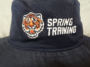 激レア USA購入【47BRAND】 MLBメジャー デトロイト タイガース【Detroit Tigers】【Spring Training 】ロゴ刺繍入り ソフト帽 中古良品