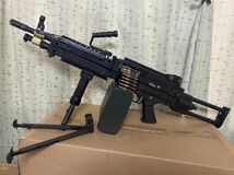 A&K M249 MINIMI ミニミ パラ フルカスタム整備済み オマケ 東京マルイG3 MC51付き_画像1