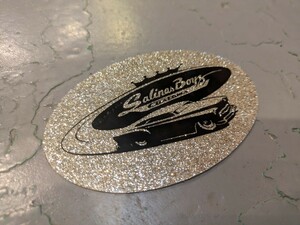 NEW SALINAS BOYS ステッカー サリナスボーイズ ホッドロッド チョッパー バイク や 車 工具箱などに！カスタム(まとめ買いOK)