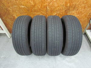 SZ-TJ1　175/65R14　4本(2020年×3、2021年×1)　ヨコハマ　エコス　ECOS　ES31　溝約5㎜　パッソ、フィット、デミオ、bB等