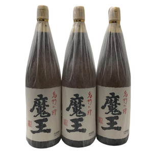 3本セット 本格芋焼酎 白玉醸造 魔王 25度 1800ml 詰日2023/12/15 芋焼酎 やっぱりおいしい 【新品未開栓品】 U2401K411