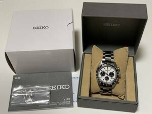 SEIKO セイコー PROSPEX プロスペックス SPEED TIMER スピードタイマー クロノグラフ ソーラー 腕時計 / SBDL085 V192-0AF0 