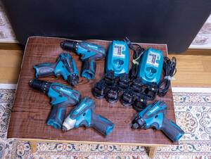 マキタ(Makita) 10.8V 充電式ドライバドリル、インパクトドライバ、 動作確認済