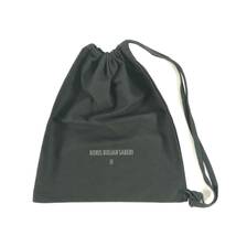 【未使用】BORIS BIDJAN SABERI CANVAS BAG / ATTACHED BAG / BLACK /キャンバスバッグ 付属巾着 袋 ブラック 黒 (#D3DGS)_画像2