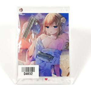 【未使用/限定品】まふゆ先生描き下ろし アクリルフォトスタンド/夏色 麗 by Melonbooks Girls Collection 2021 summer (#D4KV2)