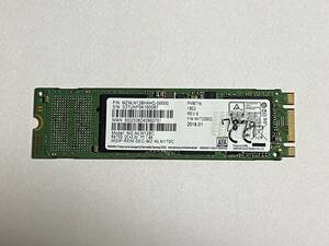  使用時間：7879時間☆SAMSUNG 中古 M.2 SATA3 SSD MZNLN128HAHQ-00000 128GB CDI正常確認済み 良品