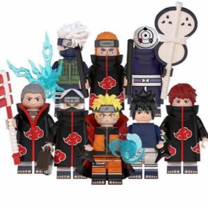 【レゴ互換】ミニフィグ ナルト NARUTO 人形 フィギュア 8体 セット