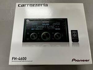 【付属品不足あり】Pioneer パイオニア オーディオ FH-4600 2D CD Bluetooth USB iPod iPhone AUX カロッツェリア