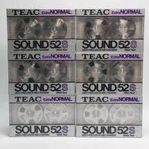 08) 新品未開封 TEAC- Sound 52S カセットテープ 6個セット_画像1