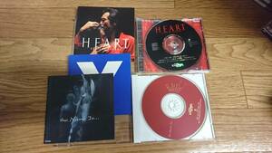 ★☆Ｓ07585　矢沢 永吉（やざわ えいきち)【the Name Is...】【HEART】　CDアルバムまとめて２枚セット☆★